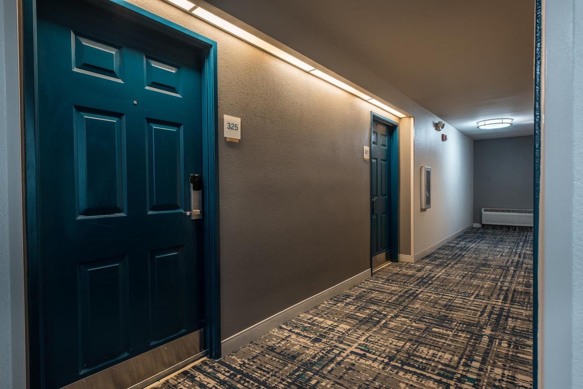 One-Bedroom Queen Suite Roll Shower Mobility Accessible