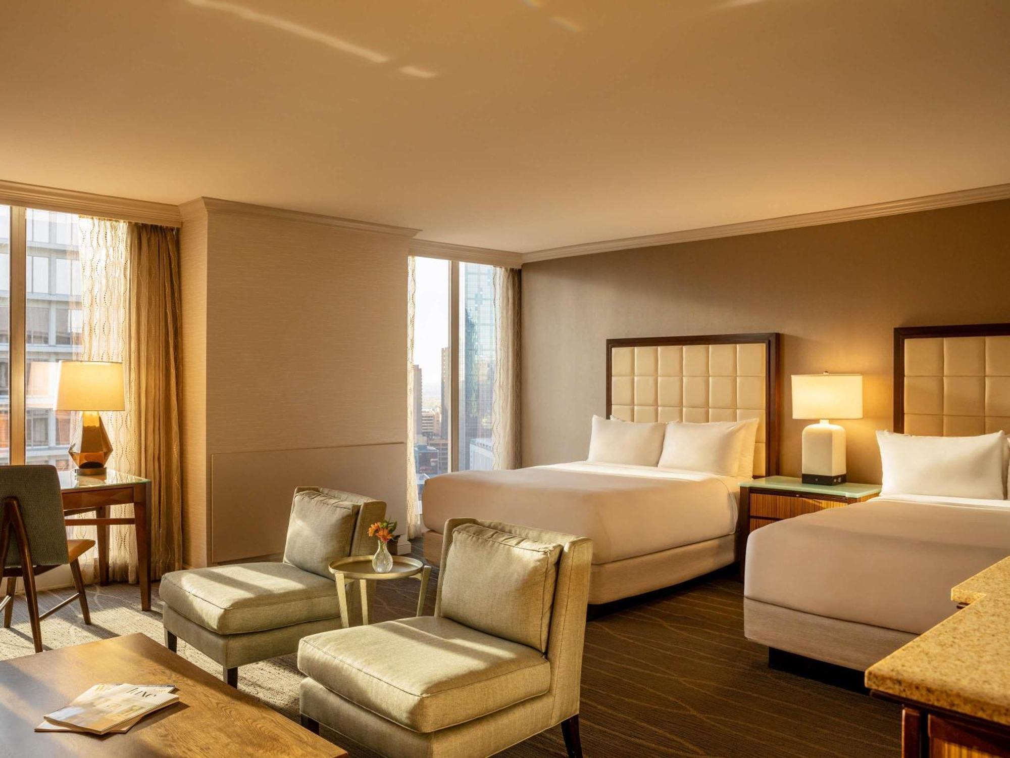 Fairmont Gold Junior Suite Two Queen Beds City View